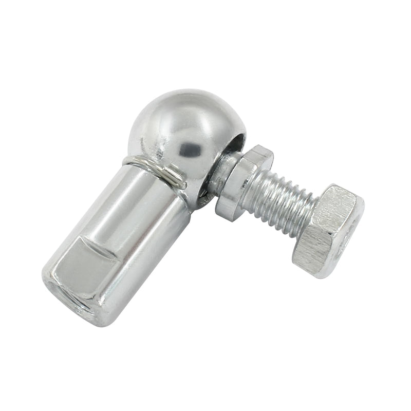[Australia - AusPower] - 4 PCS m8 x 1.25mm Right Thread Ball Head Joint Rod End Bearing, Carbon Steel Ball Socket End Fitting for Hinge Door 