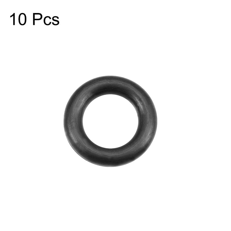 [Australia - AusPower] - uxcell Nitrile Rubber O-Rings 11mm OD 6mm ID 2.5mm Width, Metric Nitrile Rubber Sealing Gasket for Automotive Machine Plumbing, Pack of 10 6mmx11mmx2.5mm 