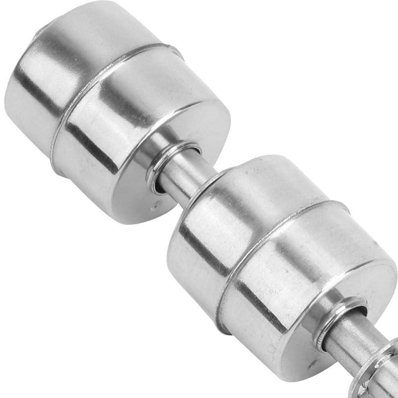 [Australia - AusPower] - Stainless Steel Double Ball Tank Level Float Switch,DC 0~110V Water Level Sensor Switch,Water Level Controller Sensor Switch for Tank Pool (100mm) 