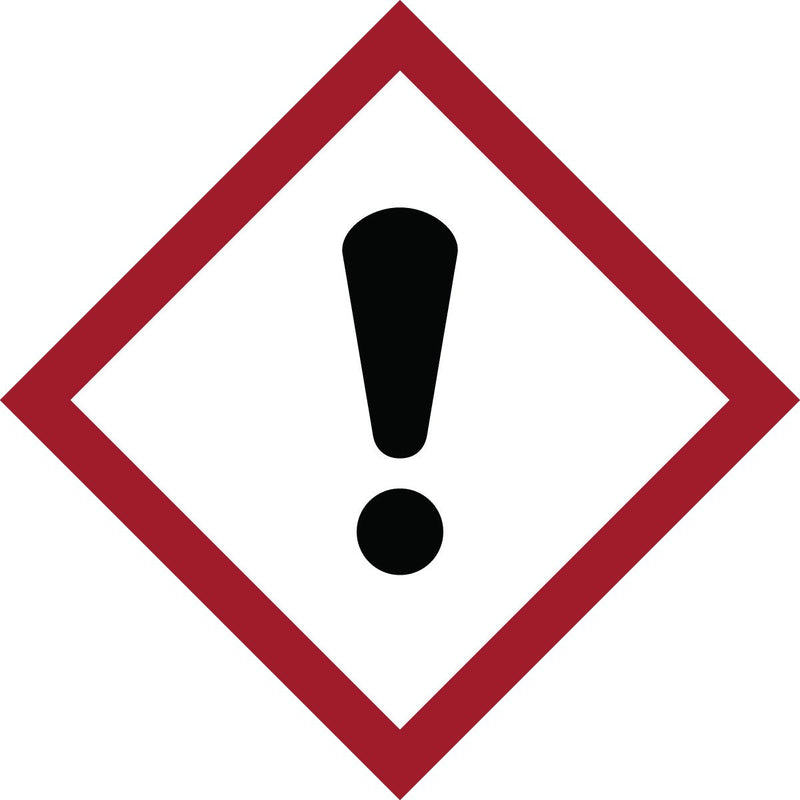 Brady 118859 Vinyl GHS Acute Toxic Picto Labels , Black/Red On White, 2" Width x 2" Height, Pictogram "Acute Toxic" (4 Labels per Card, 1 Card per Package)