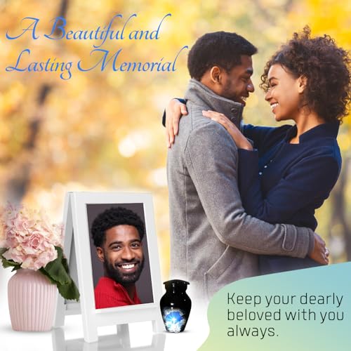 Stairway to Heaven Keepsake Urn for Ashes, 2.7 cu in (About 3 tbsp)