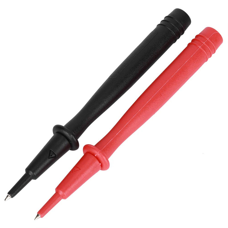 [Australia - AusPower] - Shipenophy Multimeter Probe, Soft Voltmeter Accessory Copper End 2PCs Plated with 2mm Needle for Banana Socket Tester for Industry for Multimeter Test Leads 