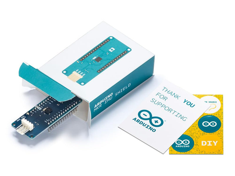 [Australia - AusPower] - Arduino MKR IMU Shield [ASX00002] Original Arduino board made in Italy based on BNO055 absolute orientation sensor 14-bit accelerometer a triaxial 16-bit gyroscope triaxial geomagnetic sensor 
