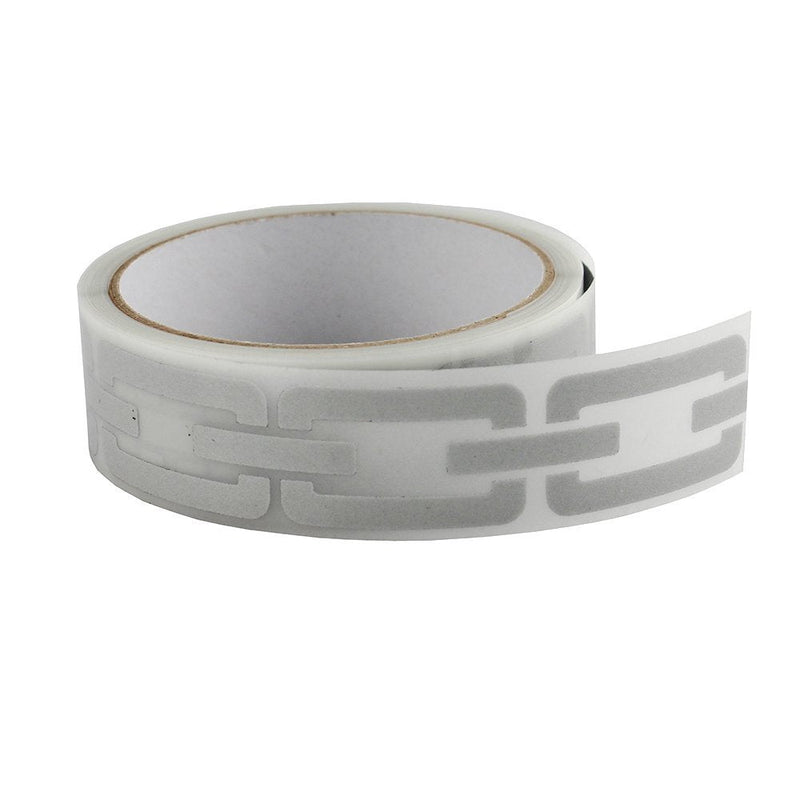 JINBING 1" Safety Heat Transfer Vinyl Film DIY Silver Reflective Iron on Fabric Clothing Tape M31 (1" x 33ft) 1" x 33ft