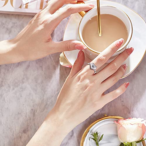 S925 Sterling Silver Cardinal Hummingbird Urn Ring for Ashes Blue Jay Red Bird Rings Heart Keepsake Memorial Jewelry Gifts Paw-urn 7