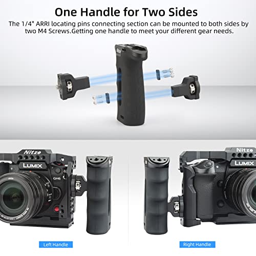 Nitze Ergonomic Side Handle with 1/4" Locating Pins - PA29D