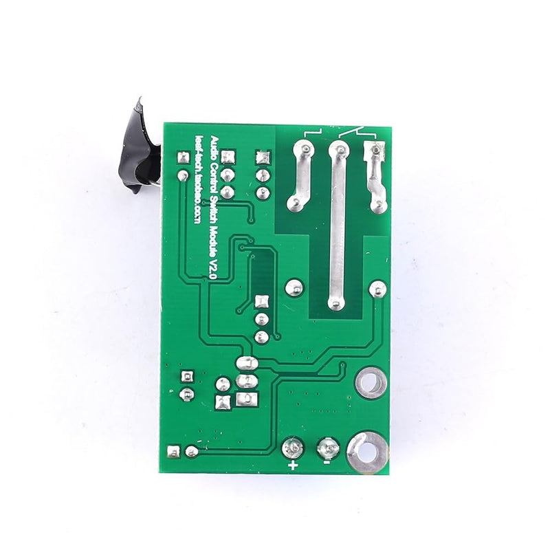 Sound Sensor Relay Switch Module, 12V/24V Microphone Light Sensor Controller Module 3s~60s Adjustable Relay Delay Switch Module