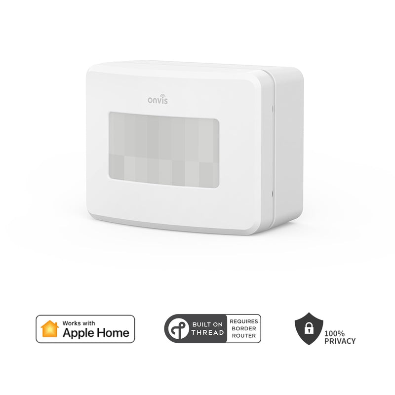 [Australia - AusPower] - Smart Motion Sensor, Wireless Hygrometer, Thermometer, Works with Apple HomeKit, Smart Home Automation, PIR Motion Detector-Thread ((iOs 17.4 and above is Required) white 
