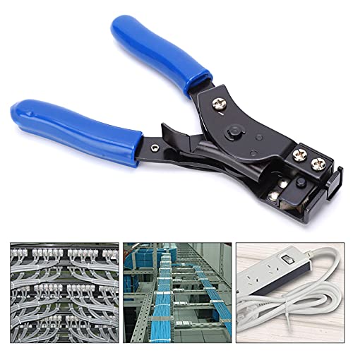 Nylon Ties Tool, Convenient Operation Carbon Steel Cable Tie Pliers for Outdoor Workshop for 2.4-12mm Cable Ties
