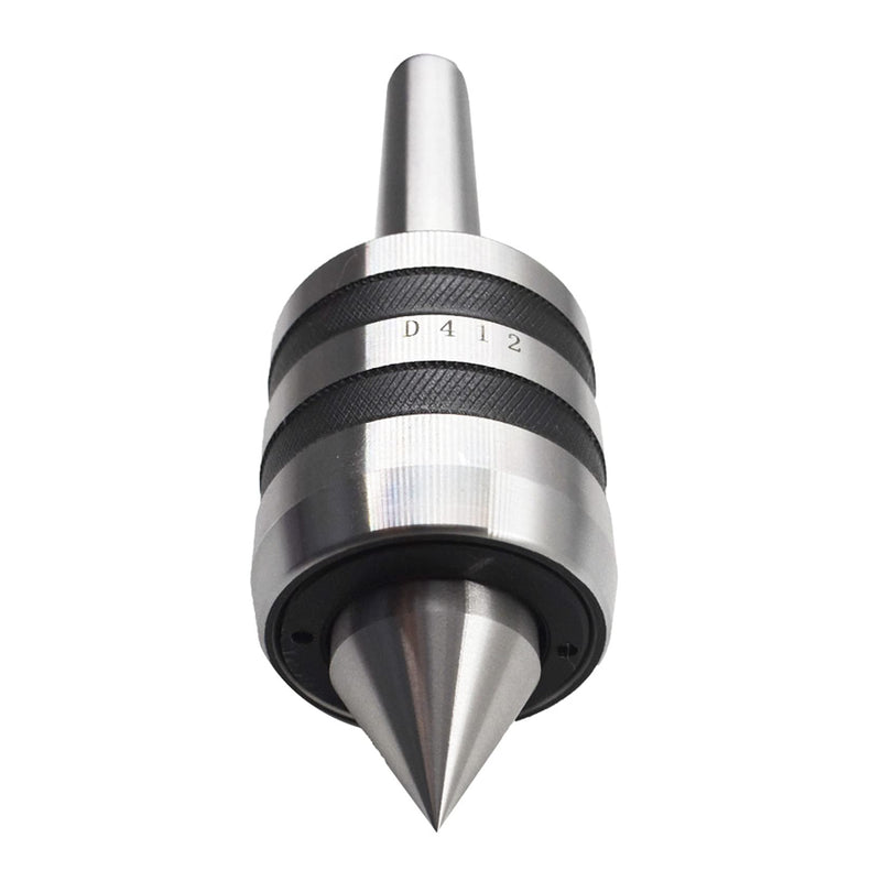 MT2 Medium Duty Live Center Morse Taper 2MT Triple Bearing CNC Lathe Hardened to 61-65 RC MT2 Live Center Morse Taper