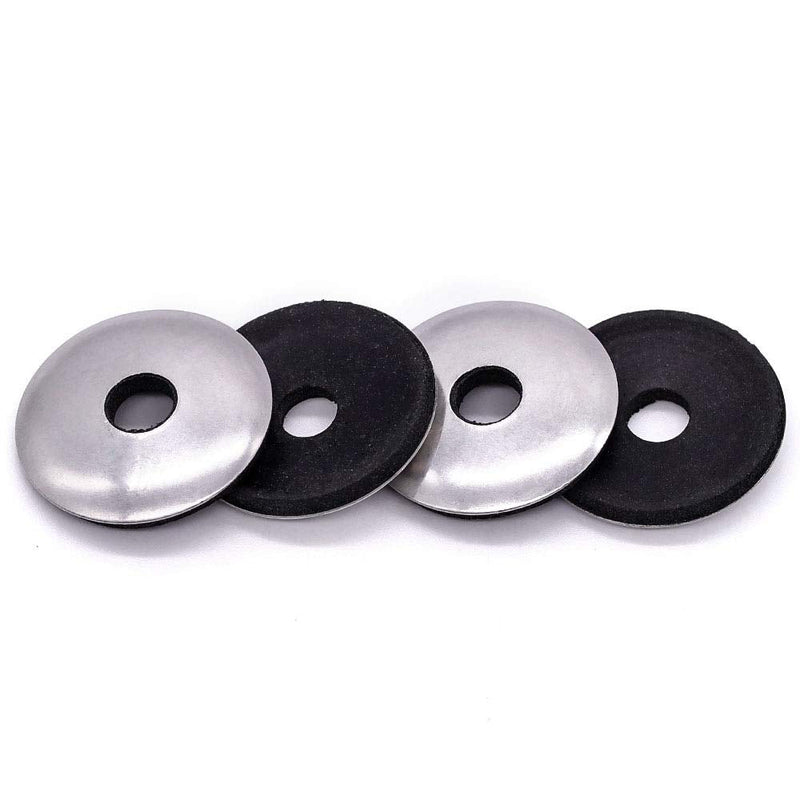 [Australia - AusPower] - #12 x 3/4" (OD) Stainless Rubber Sealing Washers EPDM Neoprene Rubber Bonded Sealing Washers, Stainless Steel 304 (18-8), 100 of Pack #12 x 3/4" 