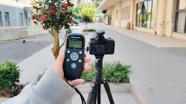 Rechargeable Wireless Timer Camera Remote Shutter Release for Panasonic