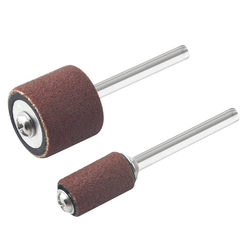 [Australia - AusPower] - WMYCONGCONG 252 Pcs Drum Grinder Set Including 180 240 320 600 Grit Sanding Drums with Drum Mandrels for Dremel Rotary Tool 