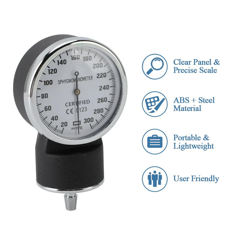[Australia - AusPower] - Replacement Aneroid Sphygmomanometer Gauge, Manual Pressure Devices, 1 Pcs 