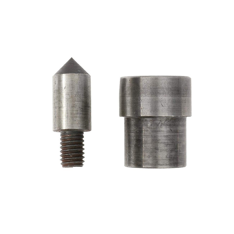 Punchind Dies for BEAMNOVA Grommet Hand Press Grommet Machine, 6mm 1/4 Inch & 10mm 3/8 Inch, Pointed Head (for Material of 1-9mm Thickness))