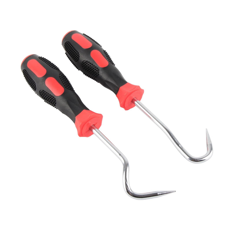 Pick and Hook Set, Coolant Hose Puller Tool, Radiator Hose Puller Tool, 2-Piece Hose Puller Hook Vehicle Maintenance Tool for Transmission Line of Radiator Heater