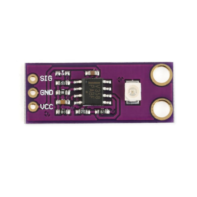 [Australia - AusPower] - HiLetgo 2pcs GUVA-S12SD UV Detect Sensor Ultraviolet Light Sensor Module S12SD Light Sensor Wavelength Detection Range 240nm-370nm 130 Degrees Large Angle Detection 