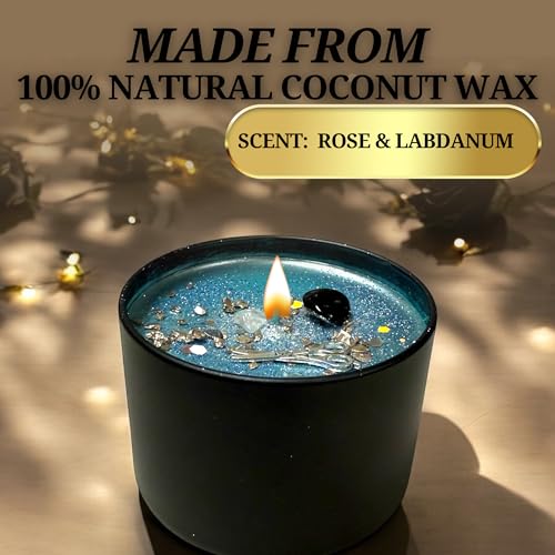 Cut Ties Spiritual Candle to Cut Cords, End Toxic Relationships, Break Unhealthy Attachments & Release Negative Energy | Energy Cleansing | Soy Candles Non Toxic | Sage Candle | Cleanse Your Home Small 4oz