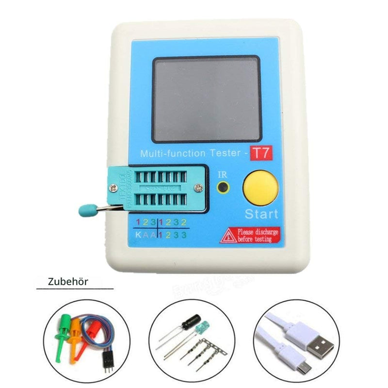 DollaTek Transistor Tester Multifunction TFT Diode Triode Capacity Tester LCR ESR NPN PNP MOSFET IR