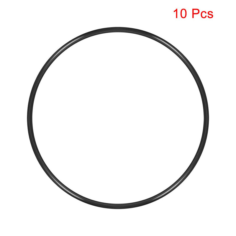 [Australia - AusPower] - uxcell Nitrile Rubber O-Rings 70mm OD 66mm ID 2mm Width, Metric Sealing Gasket for Automotive Machine Plumbing, Pack of 10 66mmx70mmx2mm 