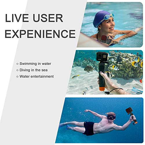 FitStill Waterproof Protective Accessory Kit for Go Pro Hero 4K (2024) Hero 4K (2024)