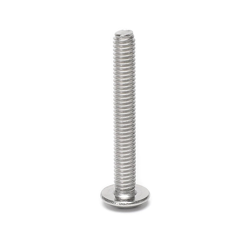 [Australia - AusPower] - 50Pcs M4 x 25mm Truss Head Machine Screws for Cabinet Drawer Knob Pull Handle, 304 Stainless Steel, Phillips Drive 50 