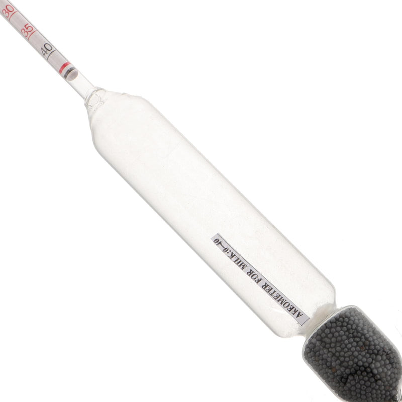 [Australia - AusPower] - POPETPOP 2 Pcs Milk Density Hydrometer for Cow Goat Milk, Glass Lactometer Hydrometer for Lab Dairy Products Content Analysis Measurement 