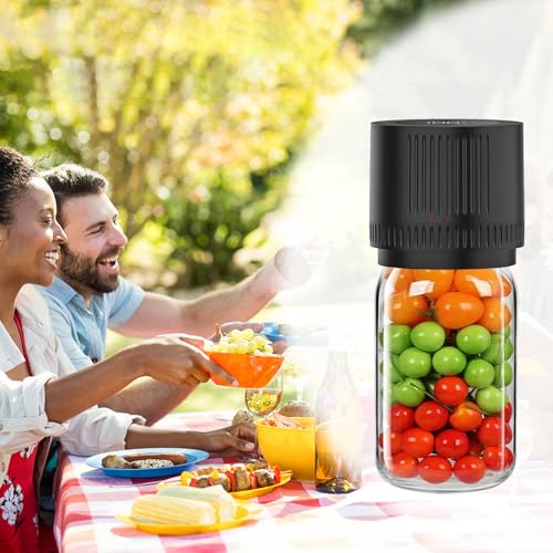 Fully Automatic Electric Mason Jar Vacuum Sealer With Jar Opener And Regular And Wide Mouth Mason Jar Lids, Suitable For Wide Mouth And Regular Mouth Mason Jars