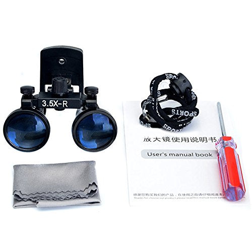 [Australia - AusPower] - 3.5X Binocular Loupes DY-110 Clip-on Type Magnifier Optical Glass 