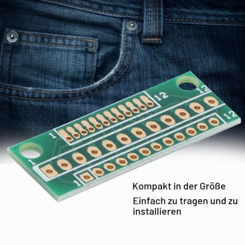 Adapter Board 10 Pieces 1.27 mm 2.0 mm 2.54 mm 12 Pin 3 Row 36 Holes Adapter Board for Wireless Modules