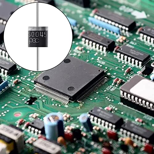 20 x Schottky Diode (30A 50V) Axial 15SQ045 for Solar Panel Parallel Reflow Protection Diodes, High-Voltage Diode, Rectifier for Electronic Components (15SQ045)