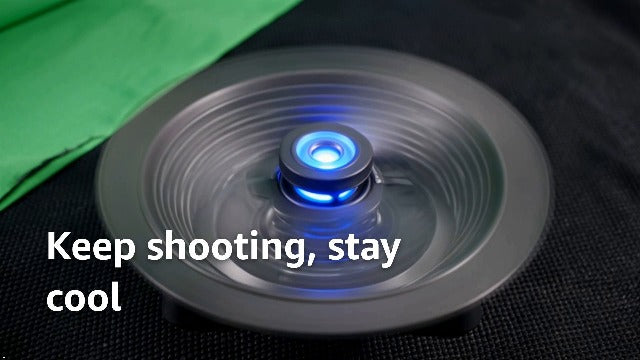 Camera Cooling Fan, Fan Compatible with A7M3 A7R4 A7RIII A7III A9II A6300 A6400 A6600 A6500 RX100 NEX for Cameras, Strong Cooling Performance, Low Noise