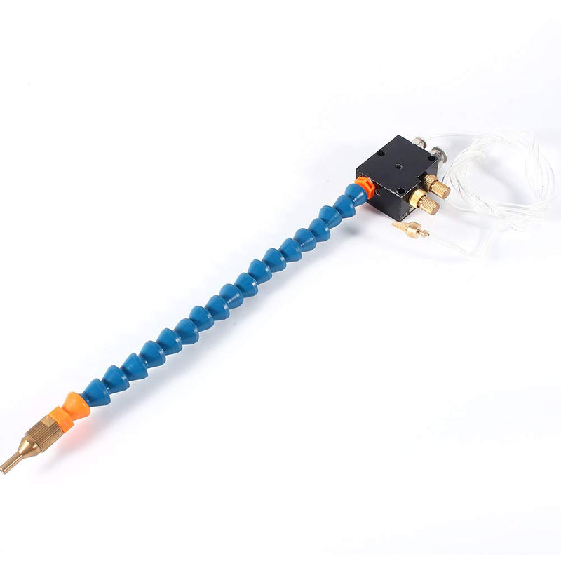 [Australia - AusPower] - Mist Coolant Spray System, Adjustable Metal Mist Coolant Mist Lubrication Spray System Unit for 8mm Air Pipes, CNC Lathe Milling Drill Chilling Stone Plastic Pipes 
