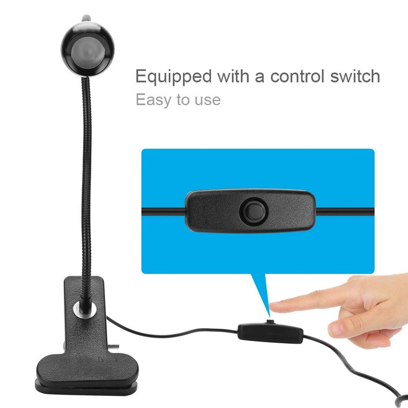 [Australia - AusPower] - Zopsc USB 3W LED UV Ultraviolet Phone Glue Curing Lamp,Portable Clamp Flexible 360 ° Desk Lamps,395 Wavelength,Plug and Play,for Repairing Phones,Fluorescent Agent detection,Fluorescent Banknote 