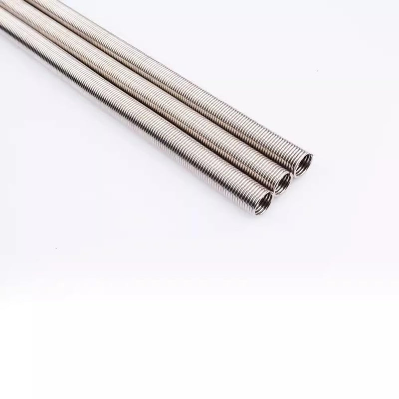 [Australia - AusPower] - Sheath Spring Stainless Steel Tension Spring Extension Spring Out Dia 4mm 5 Pieces 3.28Ft (0.4x4mm, 5) 0.4x4mm 