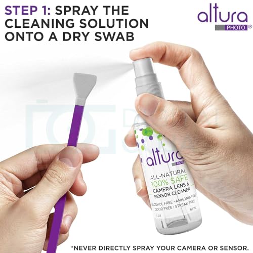 Altura Photo Camera Cleaning Kit, APS-C Sensor Cleaner for DSLR Mirrorless