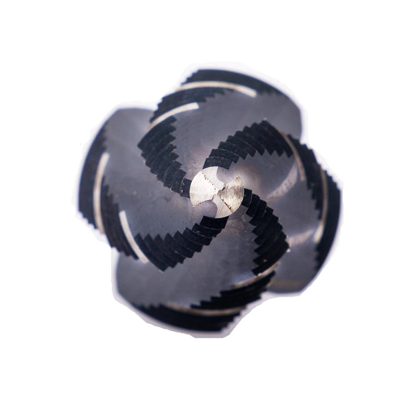 Four Spiral Flute M35 Cobalt Step Drill Bit Set 1/4" - 1-3/8"(19 Sizes),Impact Ready Four Flute Step Drill Bit,3/8" 3-Flat Shank Step Bits for Hole Drilling Cutting on Metal, Steel, Aluminum 1/4" - 1-3/8" M35 step drill bit