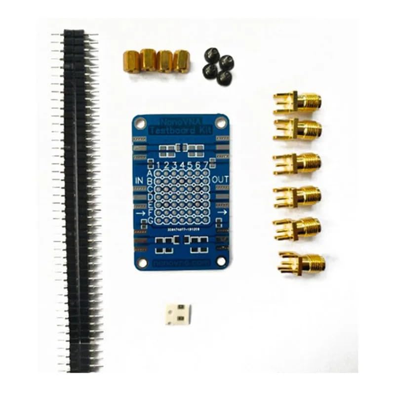 [Australia - AusPower] - Seesii NanoVNA Vector Network Analyzer Test Board Kit for NanoVNA NanoVNA-F NanoVNA-H NanoVNA-H4 Network Analysis Test Board Demo Board 
