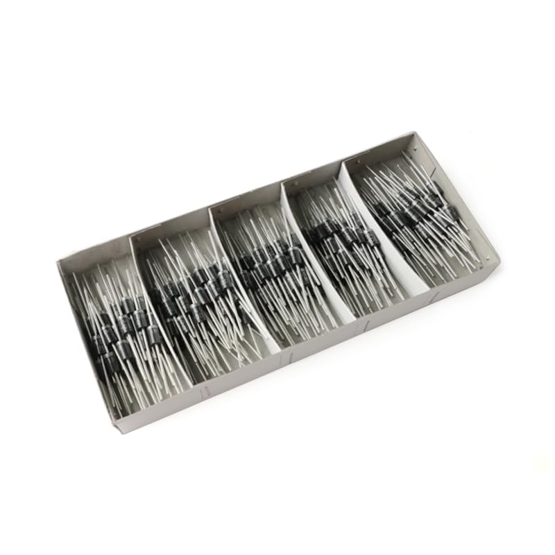 [Australia - AusPower] - 50Pcs 1N5404 Rectifier Diodes - 3A 400V DO-201AD Efficiency Silicon Diode for Power Rectification, 3 Amp 400 Volt DO-27 Package for Electronics 