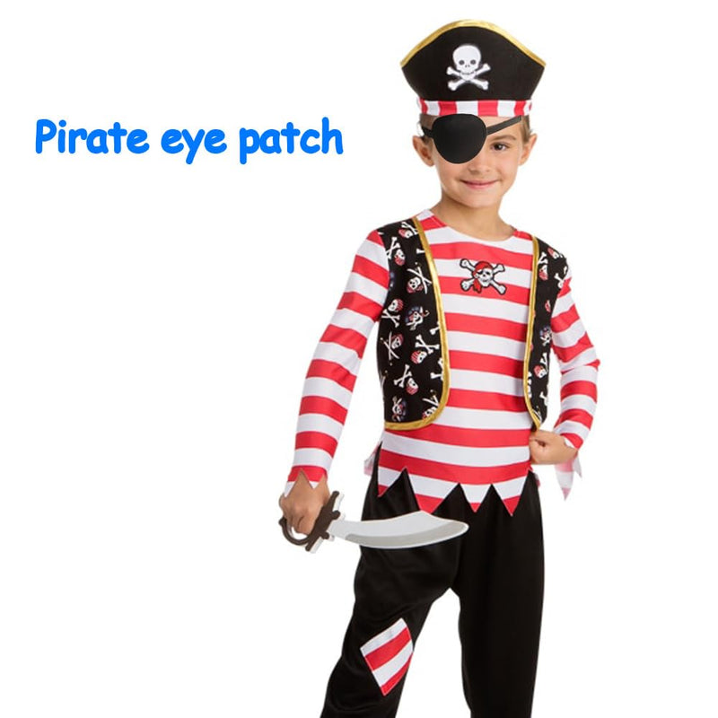 [Australia - AusPower] - 6PCS Eye Patch, Adjustable Soft Eye Patches for Adults and Kids,Medical Eyepatch,Amblyopia Lazy Eye Patches for Left or Right Eyes, 6 Colors 