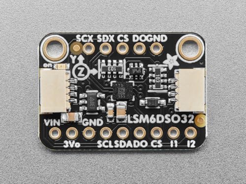 Adafruit LSM6DSO32 6-DoF Stemma QT/Qwiic 4692 Accelerometer and Gyroscope