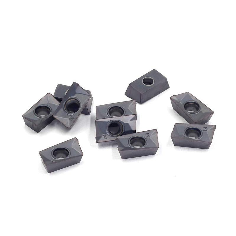 [Australia - AusPower] - OSCARBIDE Carbide Inserts APKT1604 TiAlN Coated Indexable Milling Inserts APKT Style,10 Piece/Box 