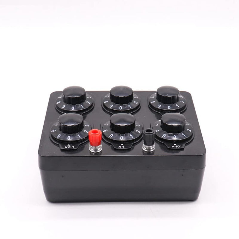 [Australia - AusPower] - PRATYAHARA 0-99999.9 Ohm Simple Resistance Box Precision Variable Decade Resistor Teaching Instrument Teaching Resistance Box 