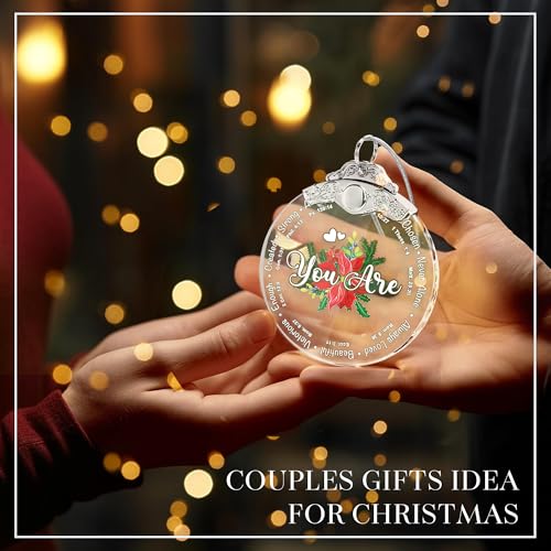 Acrylic Christian for Women, You are Bible Verse Keepsake, Inspirational Faith-Based Decor, Christian Gift Idea, White Elephant Ornament Friend You Are