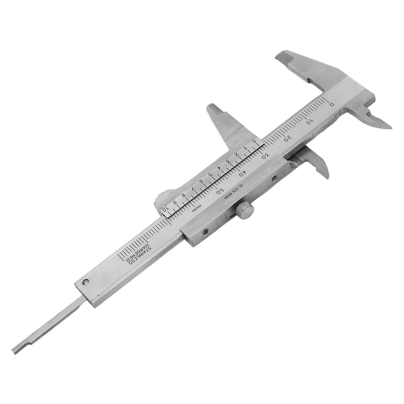 [Australia - AusPower] - Vernier Caliper, Stainless Steel High Accuracy Small Portable Measuring Tool 0‑50mm for Jewelry Coins, High Precision Caliper, Durable Slide Caliper Measuring Tool 