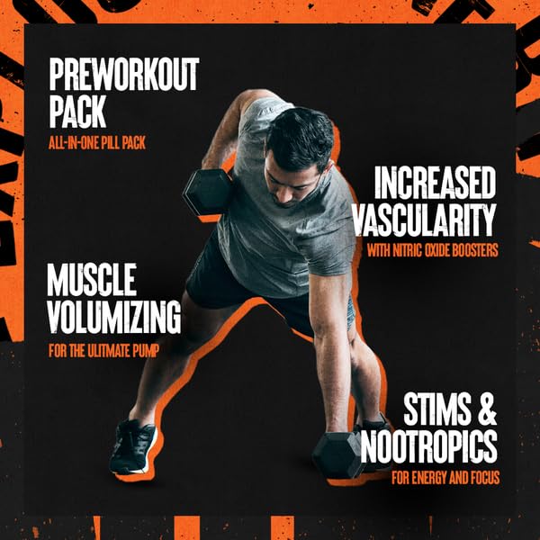 [Australia - AusPower] - Animal Pump Pre-Workout Supplement – for Energy, Focus and Muscle Volumizing, with Nitric Oxide Boosters Including Stims and Nootropics, Creatine, and Ultimate Pump Enhancer, 30 Packs 30 Count (Pack of 1) 