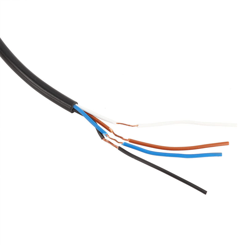 [Australia - AusPower] - Photoelectric Switch, 12-24VDC Cylindrical Photoelectric Sensor Diffuse Reflection Optical Sensor Switch (BR100-) 