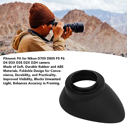 Camera Eye Cup, 22mm Eyepiece Viewfinder Eyeshade for D700 D800 F5 D3S F6 D4 D3X D2X D2H Rubber Camera Parts