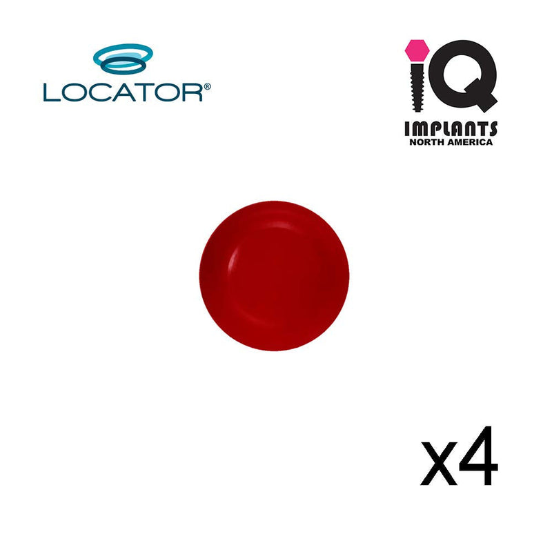 [Australia - AusPower] - Locator Male Replacement Caps Extended Range, Red 0.5-1.5 lbs (4-Pack) 