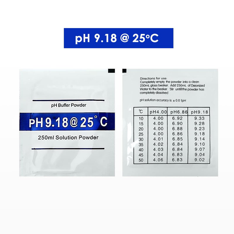 [Australia - AusPower] - 7 in 1 Water Quality Tester Pen-Type TDS ORP Meter PH Tester and pH Powder Calibration Solution pH4.01, pH7.00, & pH10.01 